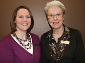 Susan Blundon and Sandra Fraser